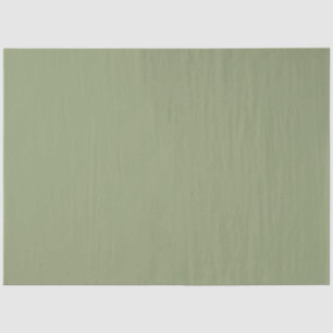 Sage Green Neutral Elegant Solid Colour Tissue Paper