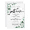 Sage Green Nothing Fancy Just Love Reception Card
