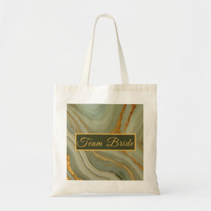 Sage Green Onyx Stone  Tote Bag