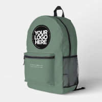 Sage Green | Personalised Corporate Logo and Text