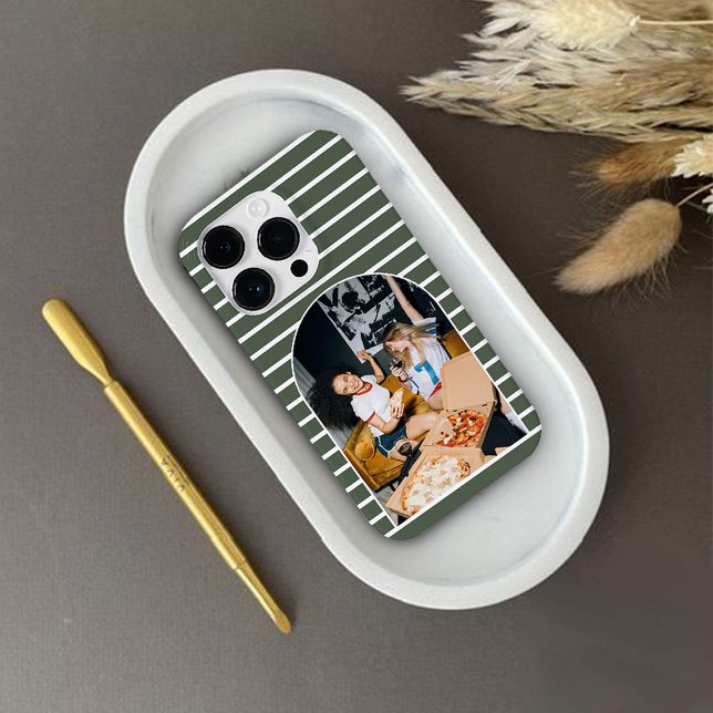 Sage Green Photo Iphone 14 Case (Creator Uploaded)