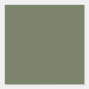 Sage Green Plain Dark Custom Colour Background Wallpaper