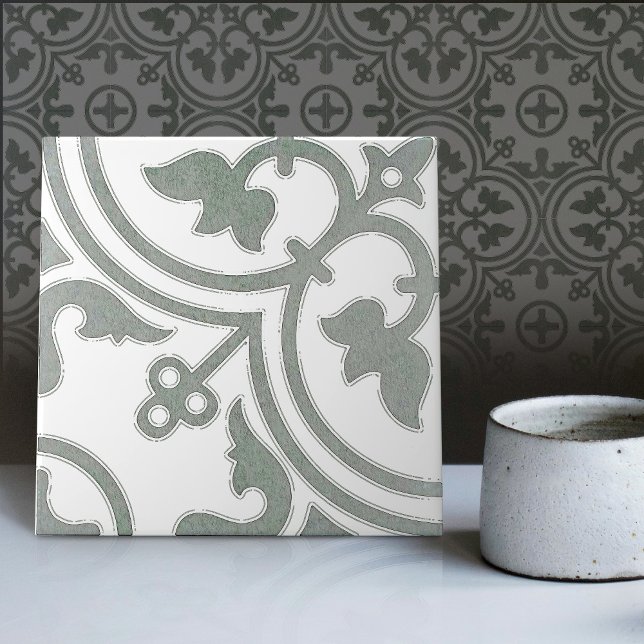 Sage Green Repro Backsplash Kitchen Portugese Tile (Creator Uploaded)