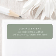 Sage Green | Simple Elegant Text