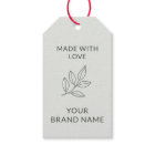 Sage Green Small Business Branding Hang Tags