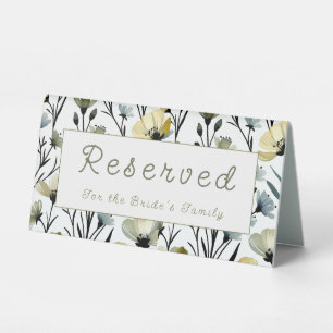 Sage Green & Soft Yellow Botanical Wedding