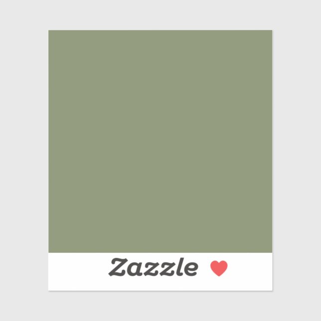 Sage Green Solid Colour (Sheet)