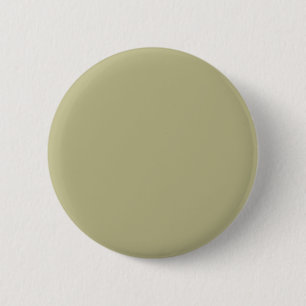 Sage Green Solid Colour   Classic   Elegant 6 Cm Round Badge