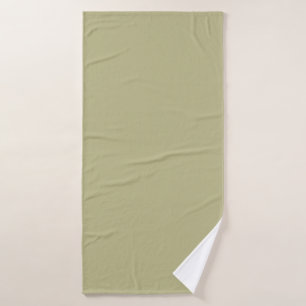 Sage Green Solid Colour   Classic   Elegant Bath Towel