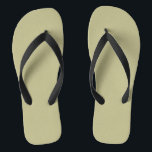 Sage Green Solid Colour | Classic | Elegant Flip Flops<br><div class="desc">Sage Green Solid Colour | Classic | Elegant | Trendy | Stylish | Gift</div>