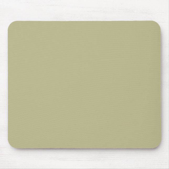 Sage Green Solid Colour | Classic | Elegant Mouse Mat (Front)