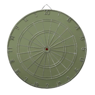 Sage Green Solid Colour Dartboard