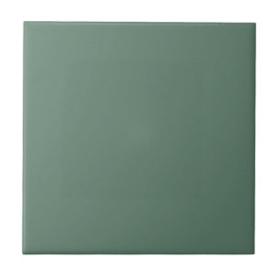 Sage Green Solid Colour Elegant Modern Tile