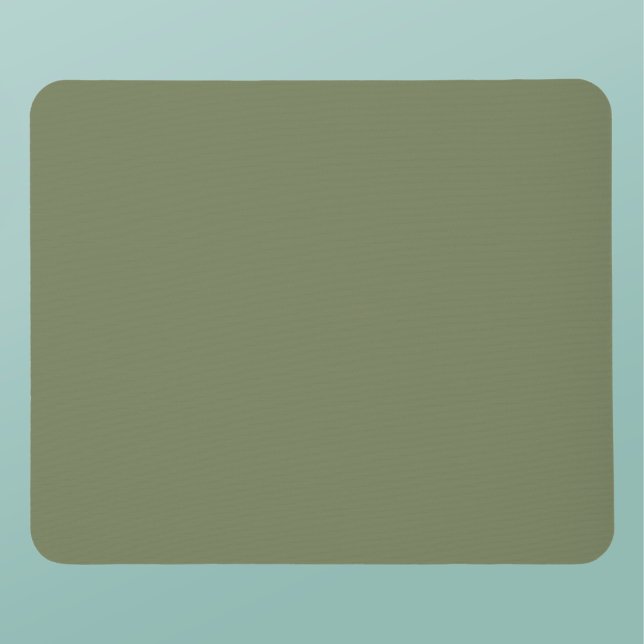 Sage Green Solid Colour Mouse Mat (Creator Uploaded)