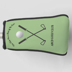 Sage Green Stylish Modern Golf Club Head Cover