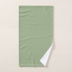 sage green towel