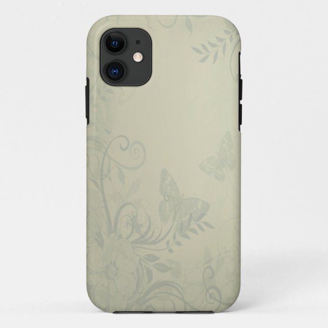Sage Green Vintage Case-Mate iPhone Case (Back)