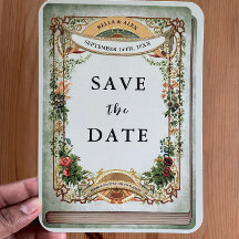 Sage Green Vintage Library Book Secret Garden