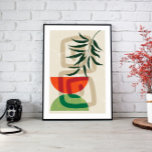Sage Green Wall Art, Boho Landscape Art Canvas Print<br><div class="desc">The muted colours and minimalist design make this print the perfect addition to any modern,  boho,  or mid-century inspired decor. Printed on high-quality canvas or poster paper,  this print is sure to make a statement in any room.</div>