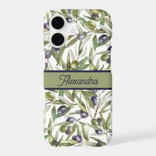 Sage Green Watercolor French Country Olive