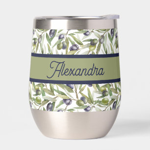 Sage Green Watercolor French Country Olive