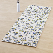 Sage Green Watercolor French Country Olive Pattern