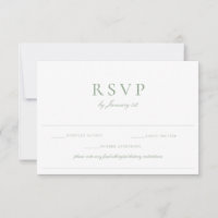 Sage Green Wedding Food Allergy Diet Restriction