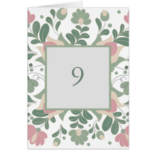 Sage Green Wildflower Folk Wedding