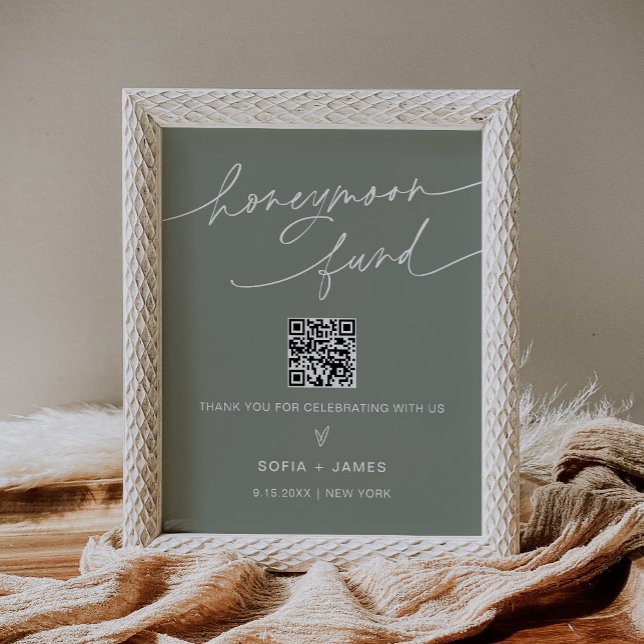 SAGE Honeymoon Fund Wedding Sign (Creator Uploaded)
