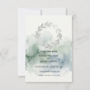 Sage Laurel Wedding Save The Date
