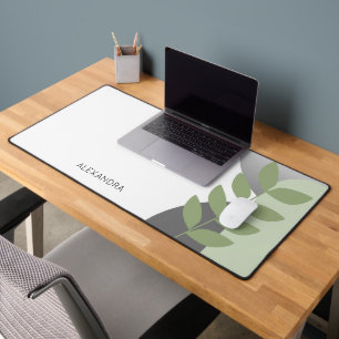 Sage Leaves Botanical Desk Mat