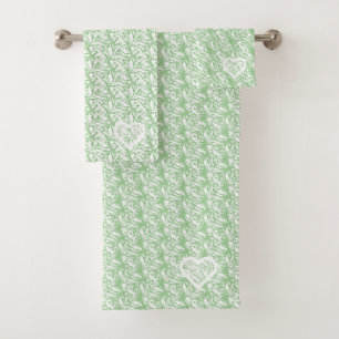 Sage Life Towel Set by Adiela Akoo