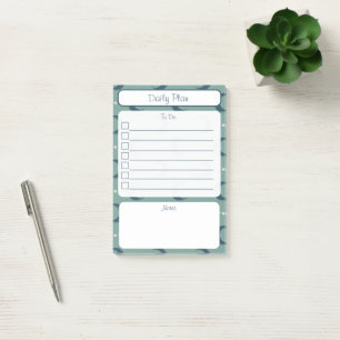 Sage Moon To-Do List Notepad 4"x6"