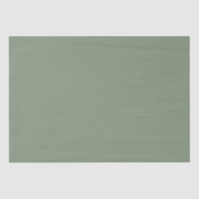 Sage Moss Green Special Occasion Tissue Paper (Front)