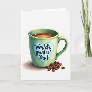 Sage Mug Sweet Fathers Day Card