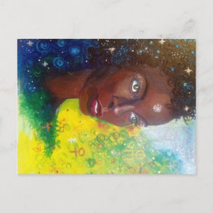 Sage of the Stars -Saraswati Postcard