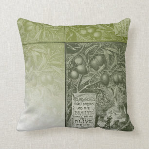 Sage Olive Tree Cushion