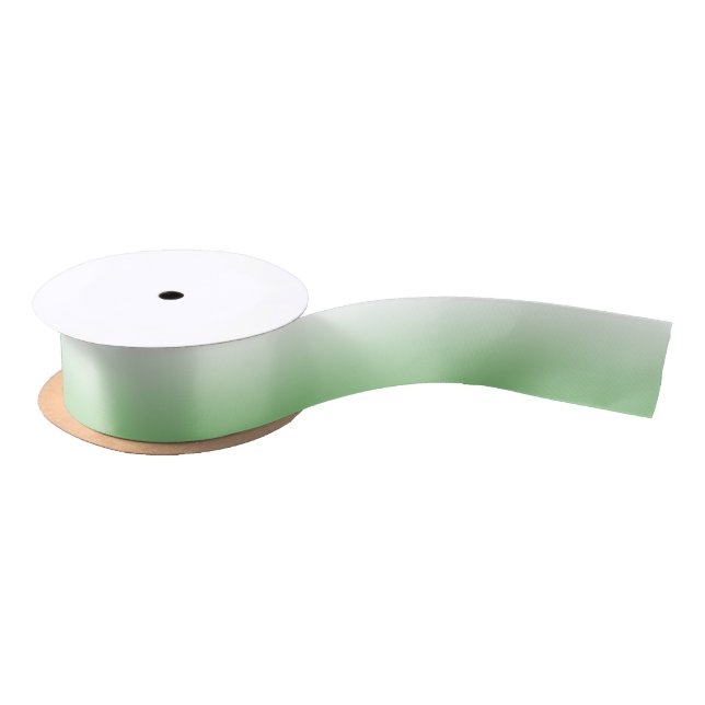 Sage Ombre Satin Ribbon (Spool)