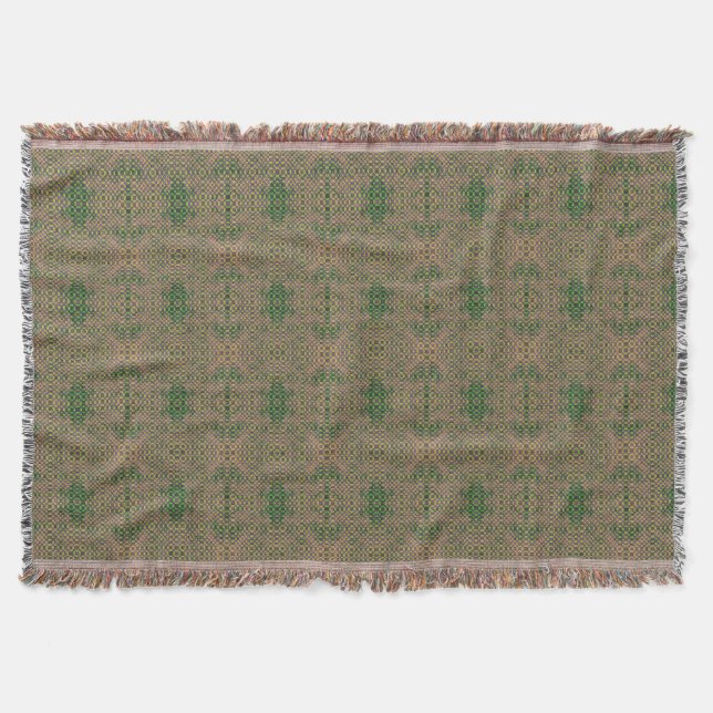 Sage Parlour Throw Blanket (Front)