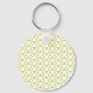 Sage Pinwheels Key Ring