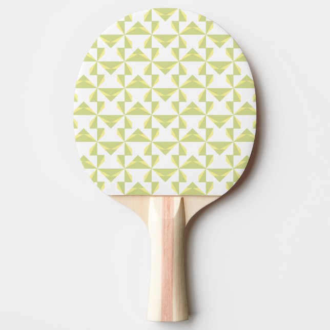 Sage Pinwheels Ping Pong Paddle (Front)