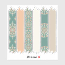 Sage & Sand Retro Cheer Mandala Patterns Planner