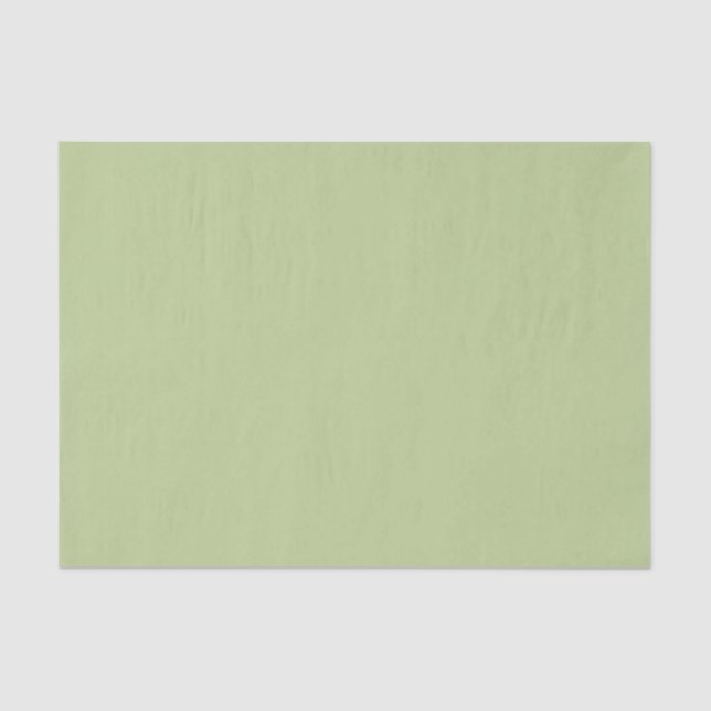 Sage Solid Colour Tissue Paper (Front)