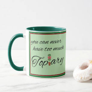 Sage Topiary Mug
