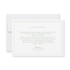 Sage Wildflower Monogram Wedding Thank You Card