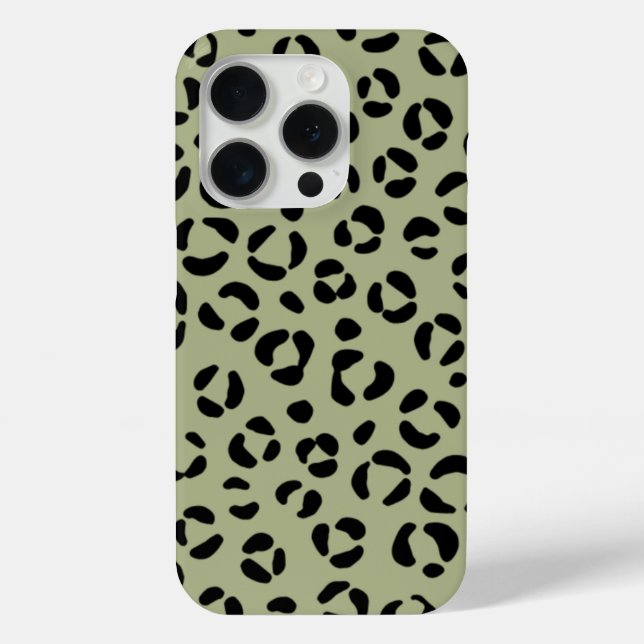Saged Leopard Case-Mate iPhone Case (Back)