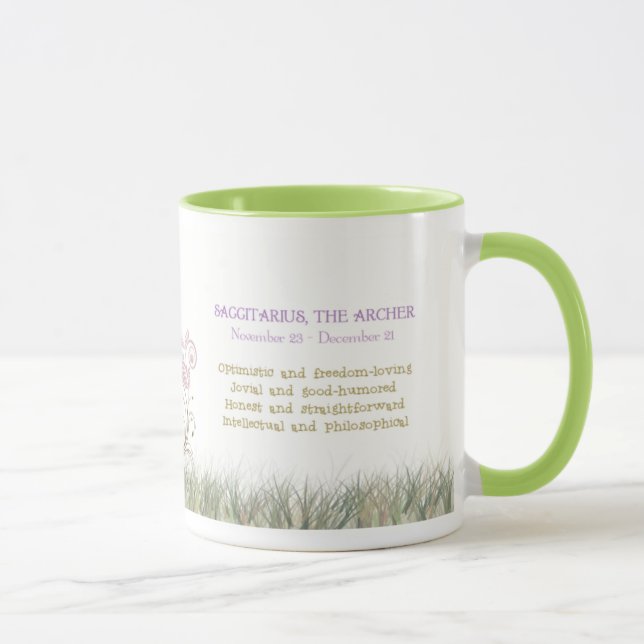 Saggitarius Ringer Mug (Right)