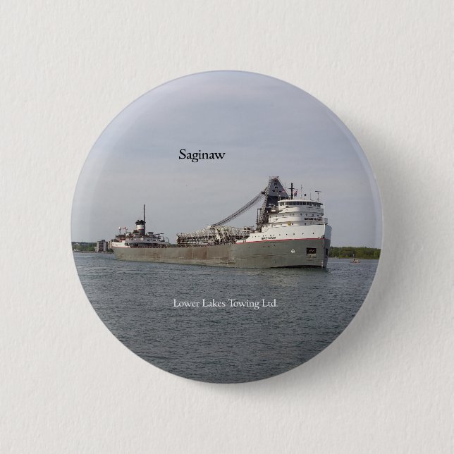 Saginaw button (Front)