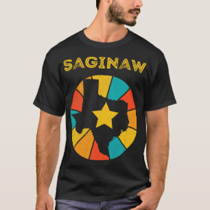 Saginaw Texas Vintage Distressed Souvenir 1 T-Shirt