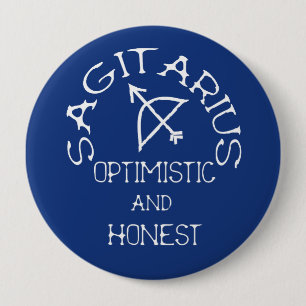 Sagitarius 10 Cm Round Badge